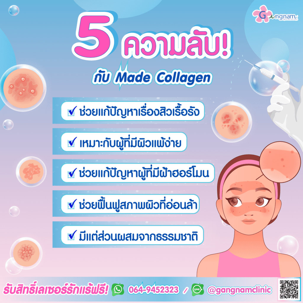 Made Collagen ช่วยแก้ปัญหาอะไร