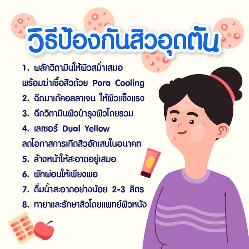วิธีรักษาสิวอุดตัน แบบเร่งด่วน